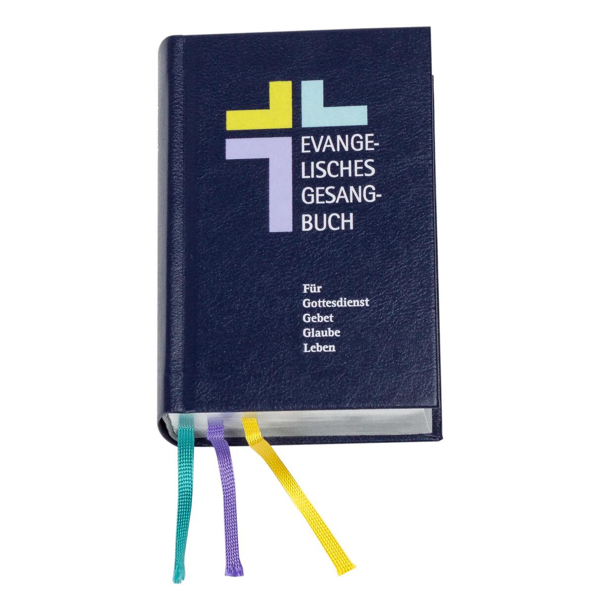 Evangelisches Gesangbuch. Kleine Ausgabe. Lederfaserstoff von Gesangbuchverlag